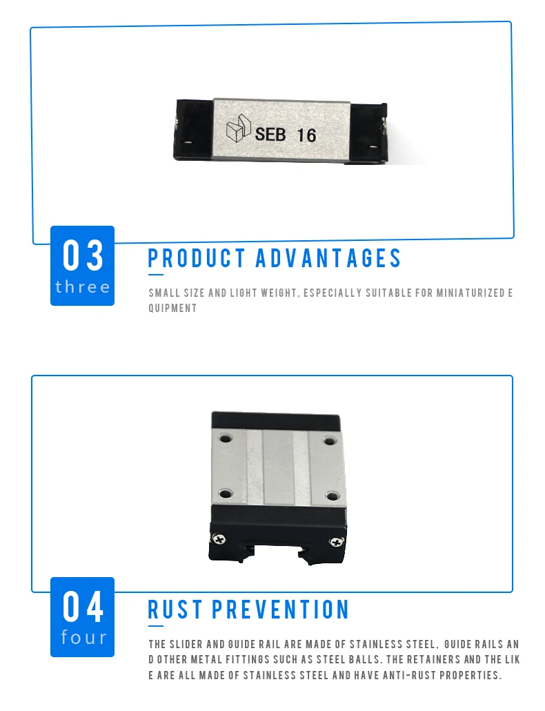 Misumi Linear Rail Guide Seb13 Sseb10 Ssebz10 Sselb16 Misumi Linear