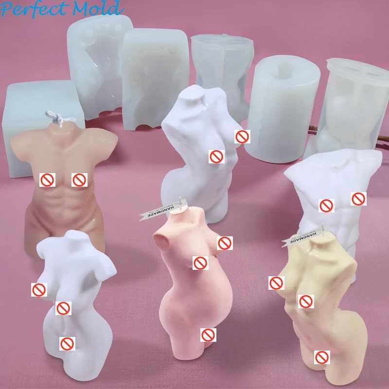 

101-1 silicone mold woman resin mold body female body candle moulds, Picture