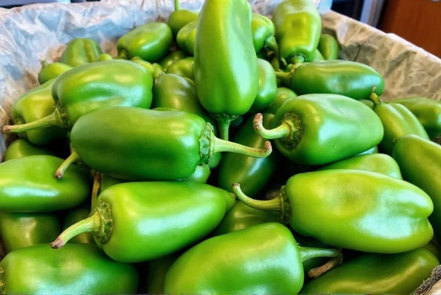 Poblano Pepper in a Bowl