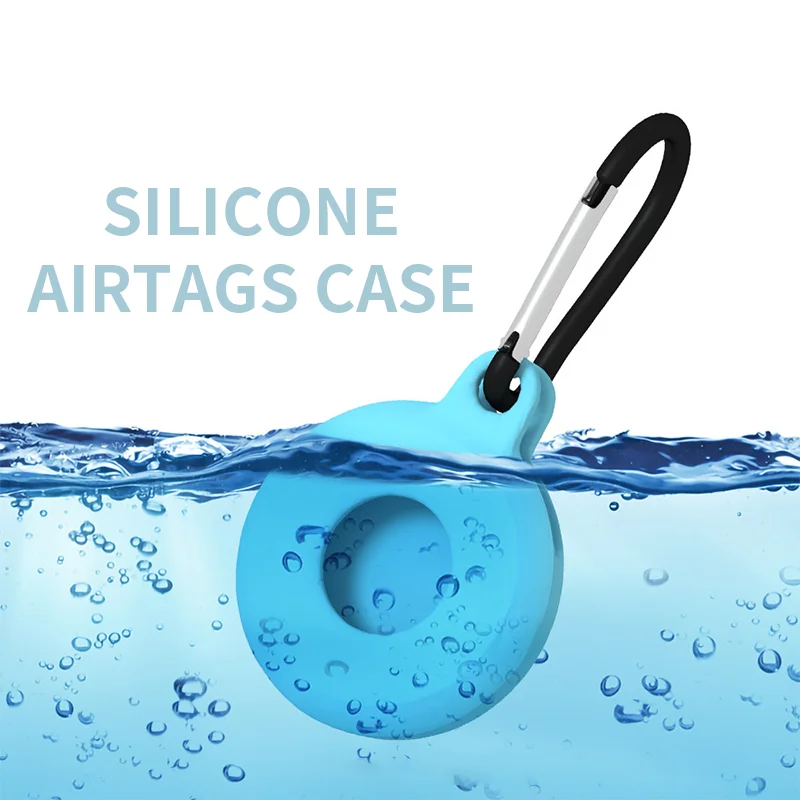 

2021 Dongguan Shengdao Manufacturer For Apple New Air Tags Case Liquid Silicone Loop Airtags Keychain Airtags Case, Multiple