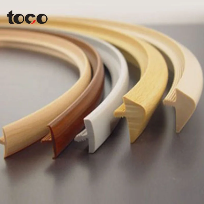 Plastic Rubber T Molding Edge Trim For Table Countertop Edge