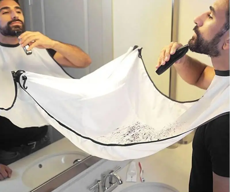 

Shaving Apron Hair Cutting Apron With Suction Cup