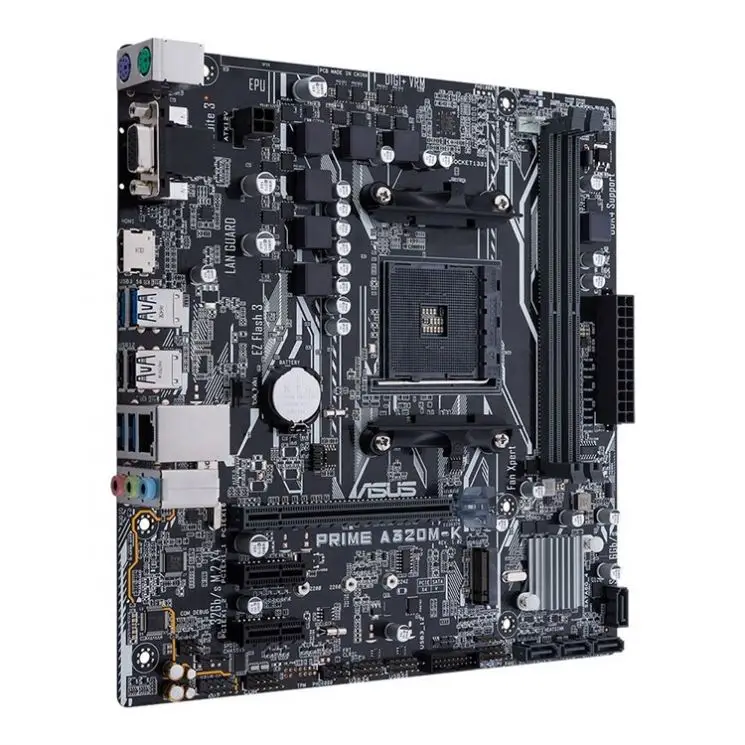 

Compatible ASUS PRIME A320M-K Desktop Motherboard for AMD AM4 support RYZEN 3200G 2200G 3400G
