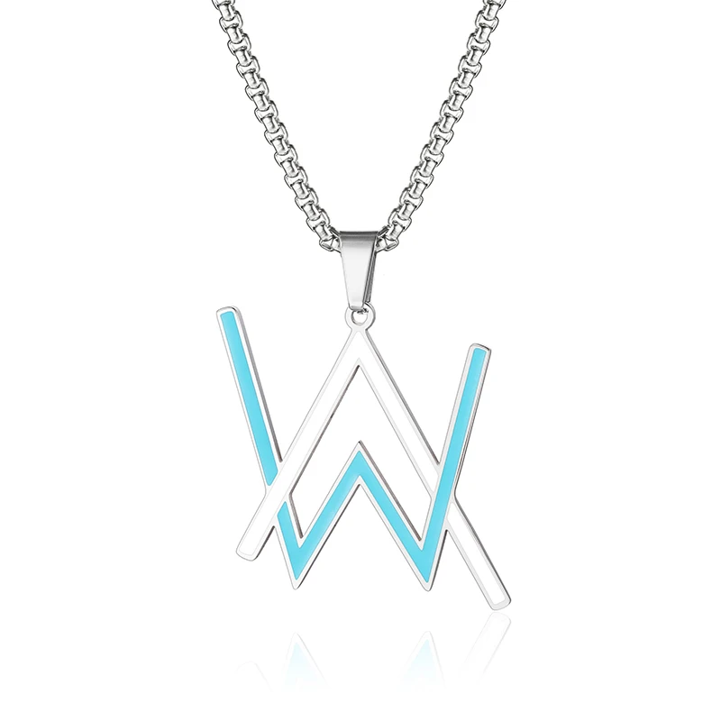 

Necklace Wholesale High Quality Custom Design Charm and Personalized Stainless Steel Link Chain Silver Plated Necklaces Wedding