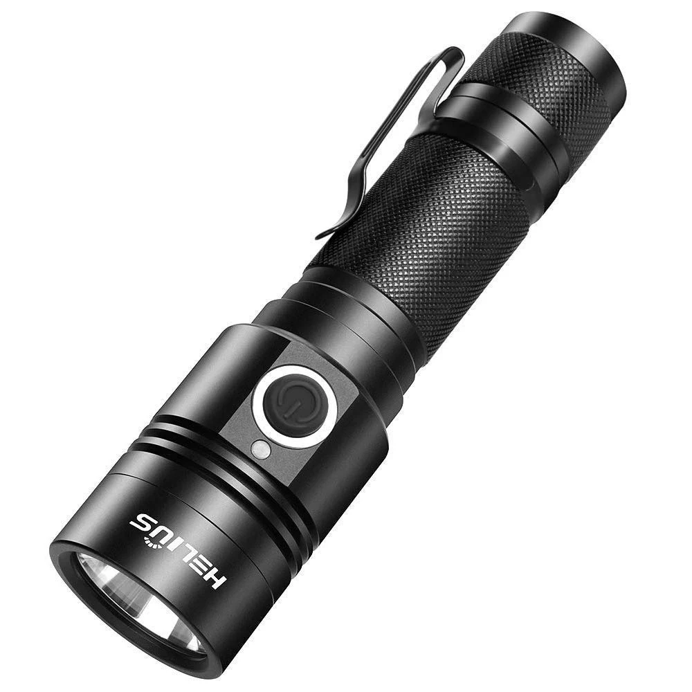 Brightest XML T6 Waterproof Military USB Rechargeable1600 Lumen 18650 battery  LED Torch Tactical Flashlight For Self Defensive