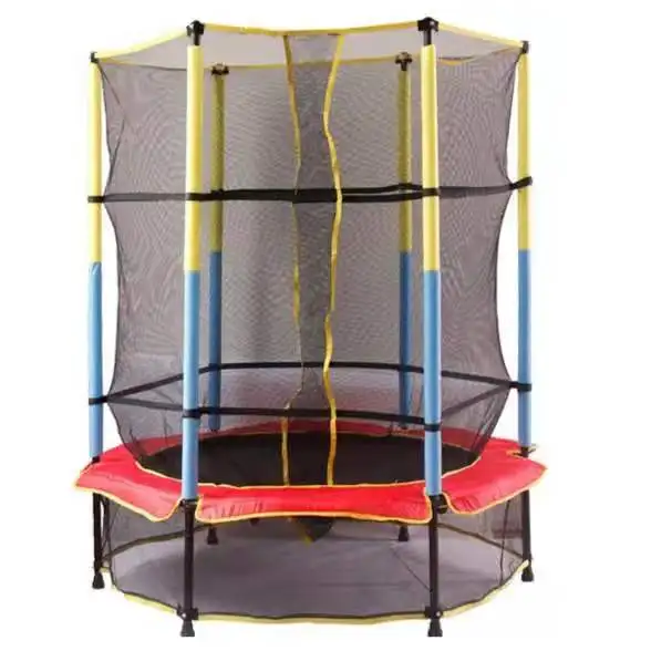 

Trampoline with Safety Enclosure Birthday Gifts for Kids Baby Toddler Mini Trampoline Toys