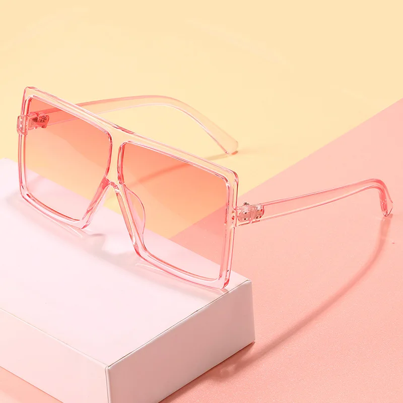 

Cheap Wholesale Fashion Child Sun Glasses Oversized Square Kids Sunglasses