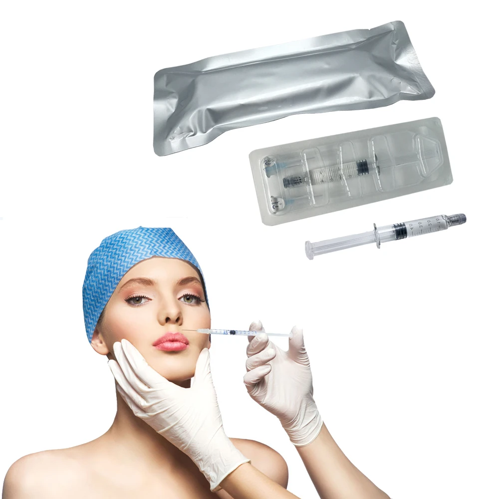 

2ml Ce Approved Cross Linked Ha Injectable Dermal Filler For Nose Lip