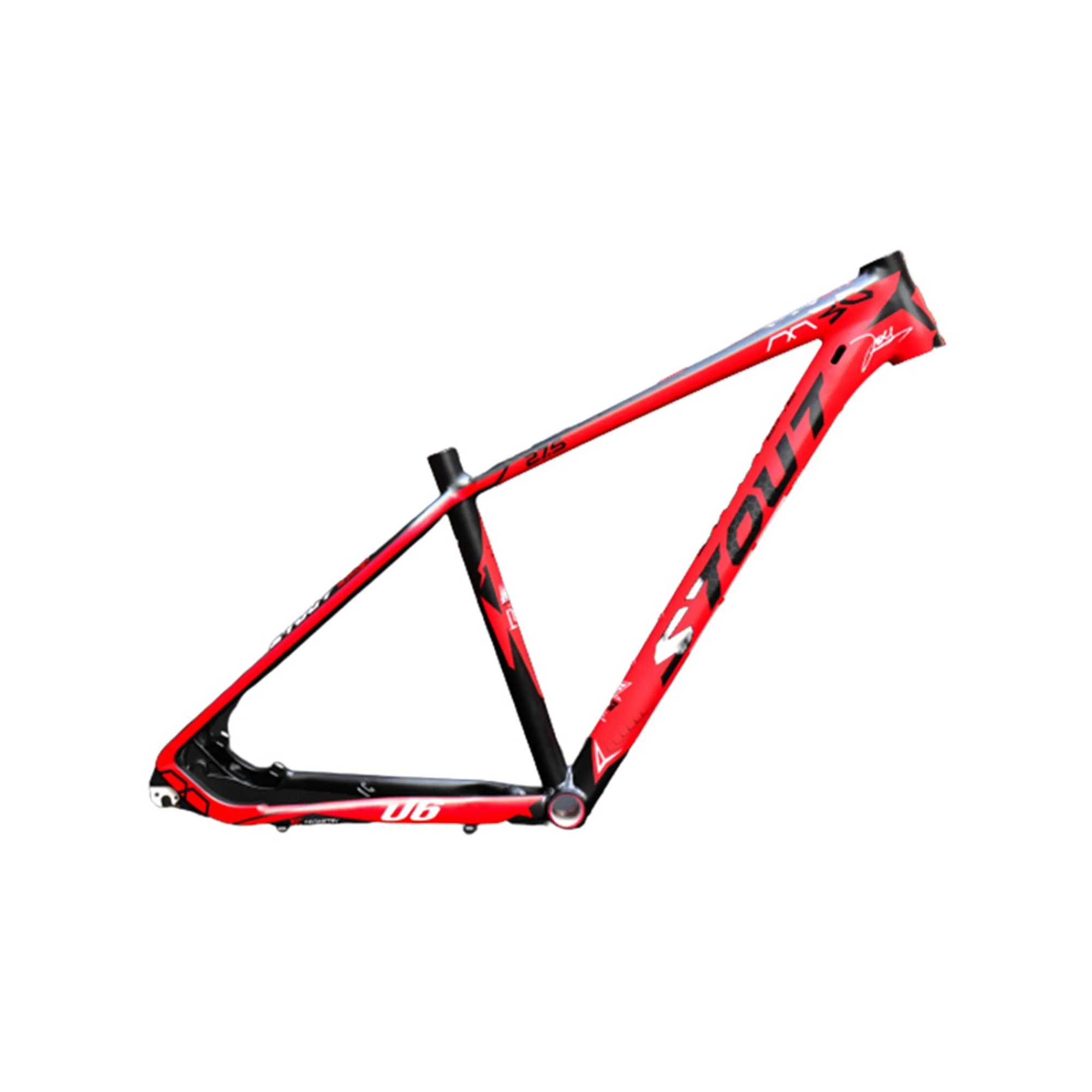 

Wholesale Aluminum Alloy Mtb Frame Mountain Bicycle Frames, Black&red / balck&grey / black&pink