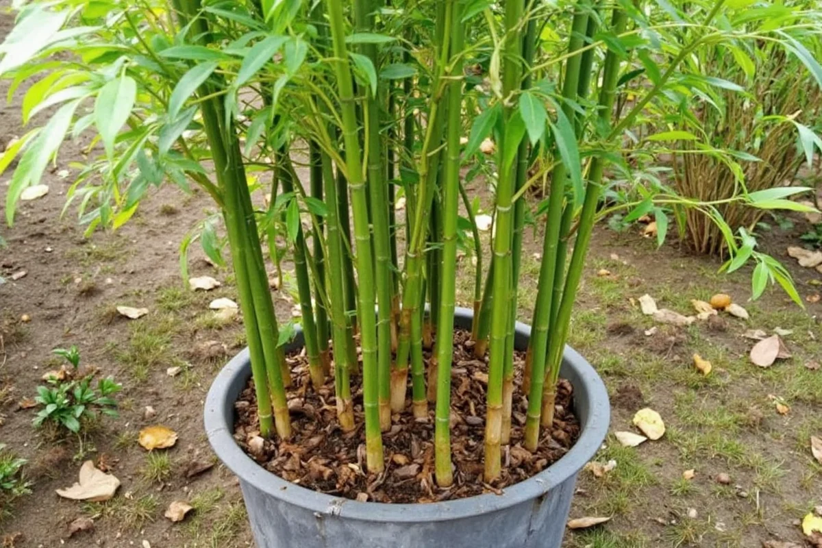 how to replant bamboo plant
