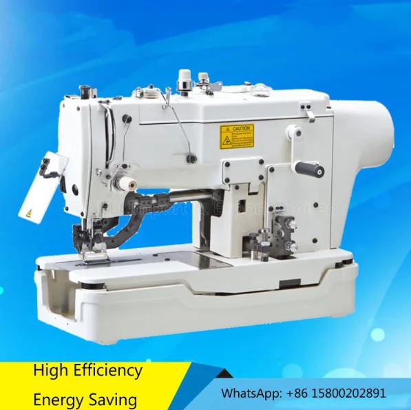 High Speed Used Straight Button Holing Sewing Machine Flatbed Direct ...