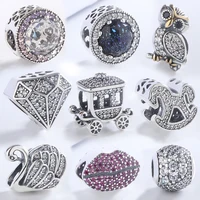 

pulsera mujer without logo silver jewelry 925 custom charms for pandora bracelet