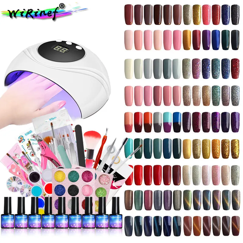 

Nail Gel Polish Set UV Gel Set Soak Off Nail Gel Polish For Nail Art Dropship Fast Delivery Private Label, Customised