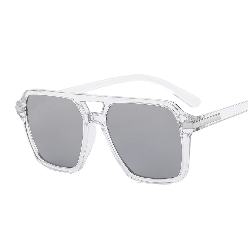 

2023 Fashion Custom Shades Sunglasses Uv400 Double Beam Gafas De Sol Outdoor Retro Classic Oversized Sunglasses