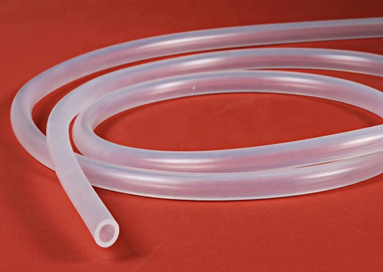 Food Grade High Temp Resistance Clear Silicone Rubber Soft Tube Various Sizes 