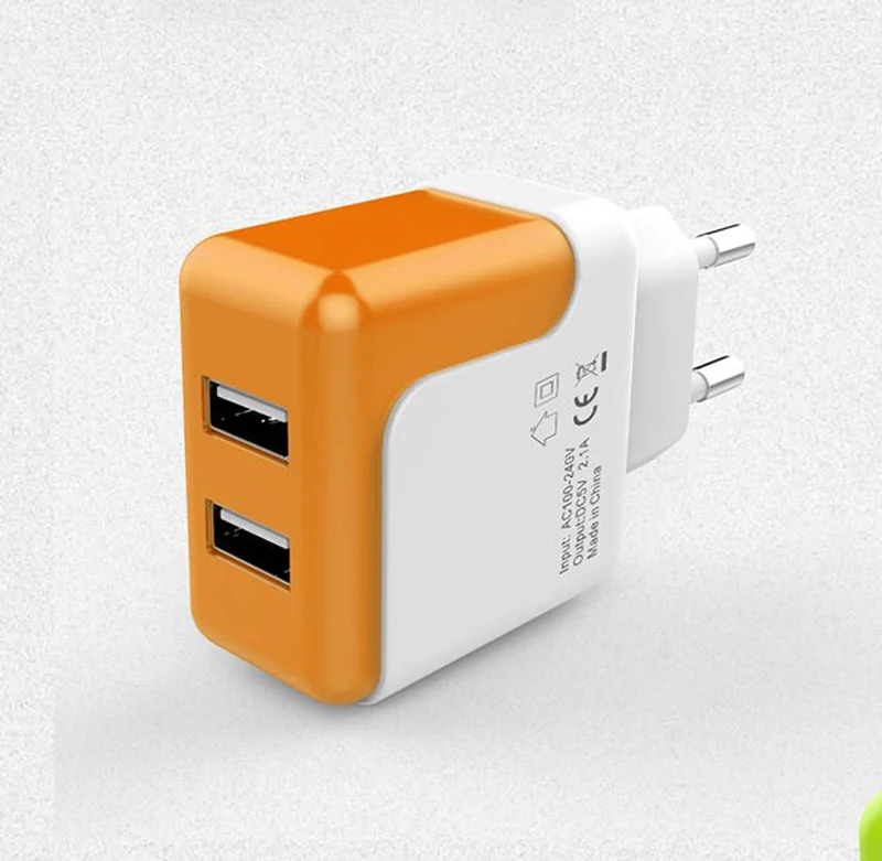 

Dual Port USB Mobile Phone Fast Charger KC Charger Adapter 1 X USB 12 Months Electric KC EU 5V 2.1A AC 100-240V 50/60hz OEM, White/oem