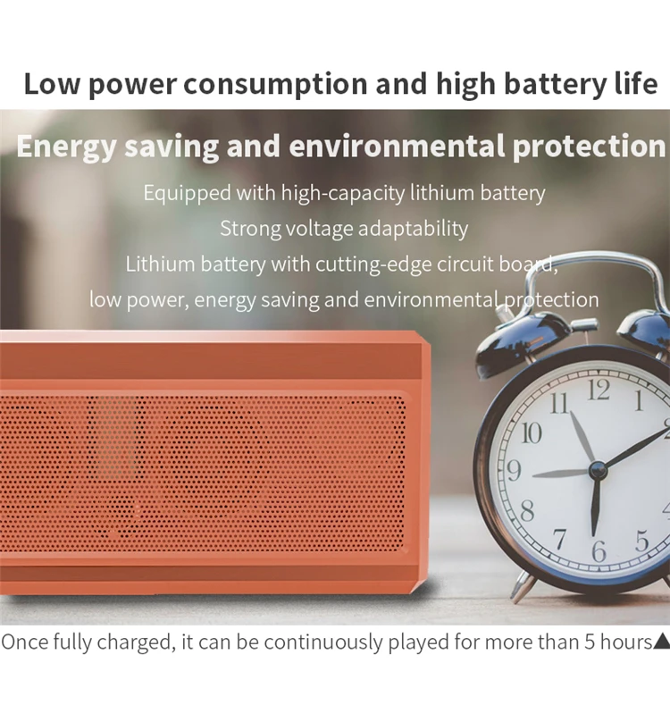2020 High power portable outdoor wireless bluetooth speaker with TF music player - ANKUX.COM
