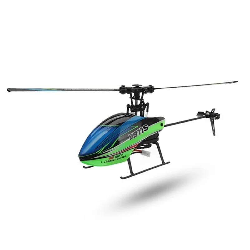 Non-aileron 6G RC Helicopter WLtoys V911S RTF RC Airplane 4CH 2.4G LED Display