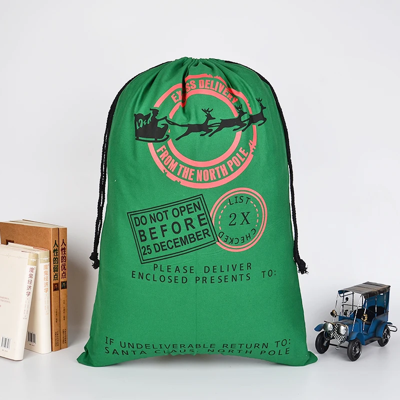 

Wholesale Christmas Tote Tree Storage Printed Drawing Bag for Gift with Reusable Cotton