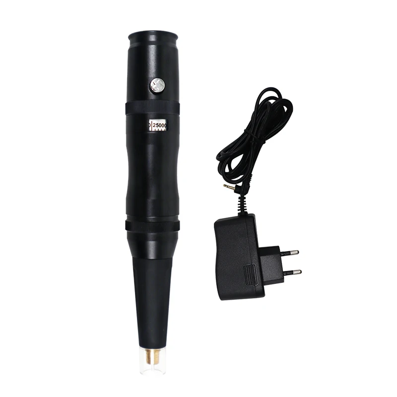 

Aluminum Tattoo Machine Makeup Pen Temporary Cosmetic Permanent Eyebrow Tattoo Machine, Black