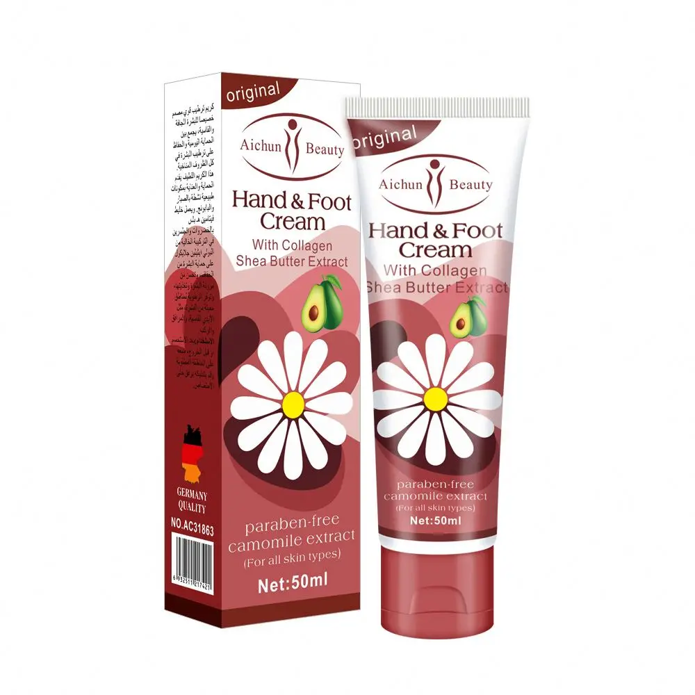 

Fast absorption perfume moisturizing and repairing foot hand whitening cream