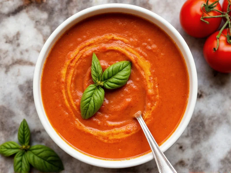 Perfect Roasted Tomato Basil Soup: Science & Techniques