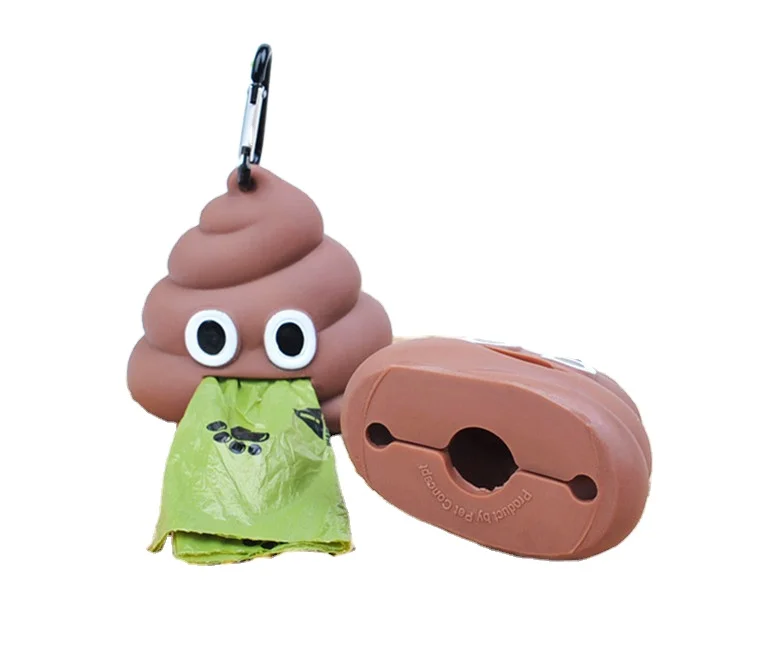 

Mascotas Custom Factory Pet Supplies Rubber Outdoor Custom Dog Poop Holder Garbage Bags Dispenser, Customized