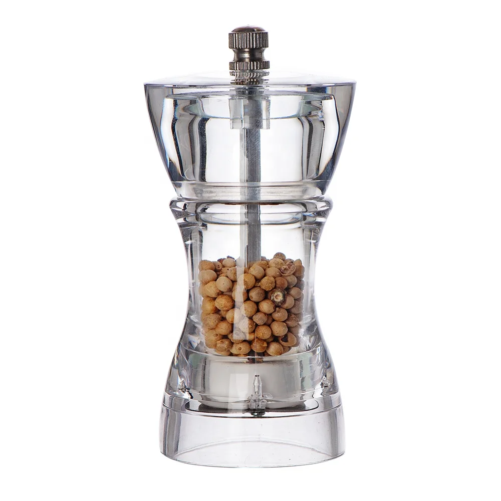 

K-1035 Creative Fashion Transparent Acrylic Corn Mill Grinder Machine Coffee Dry Food Grinder, Clear