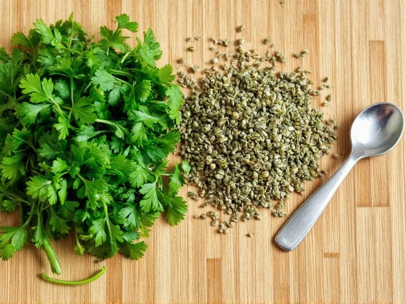 3 Tbsp Fresh Parsley to Dried: Exact Conversion Guide