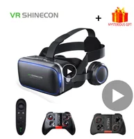 

Shinecon 6.0 Casque VR Virtual Reality Glasses 3 D 3D Goggles Headset Helmet For iPhone Android Smartphone Smart Phone Stereo