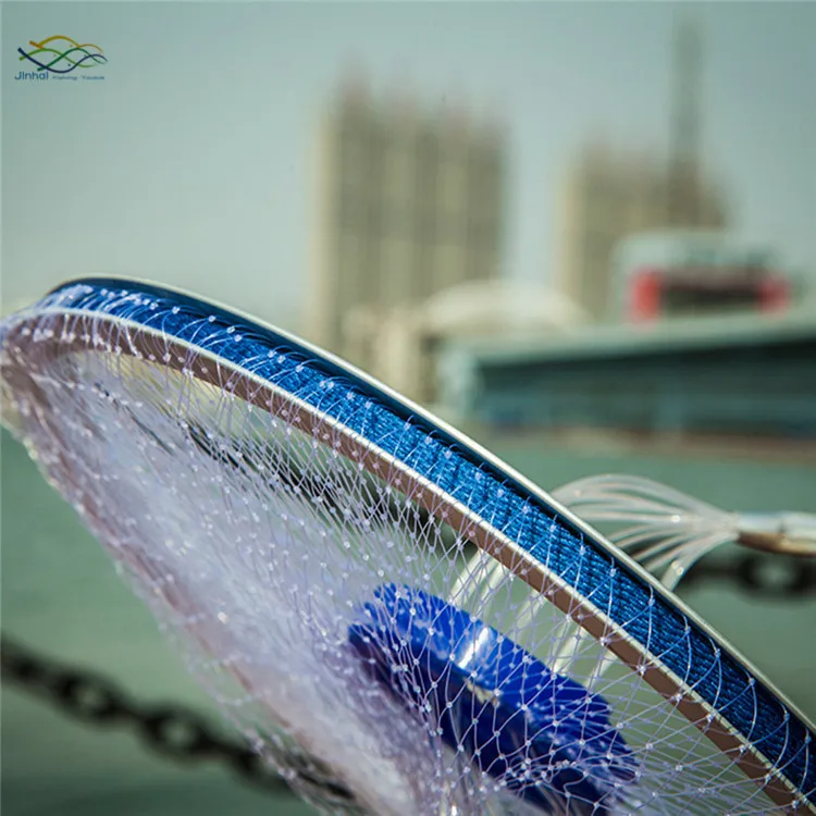 

2020 High-quality hand throw cast net nylon monofilament fishing nets magic spin casting network easy throw cast net