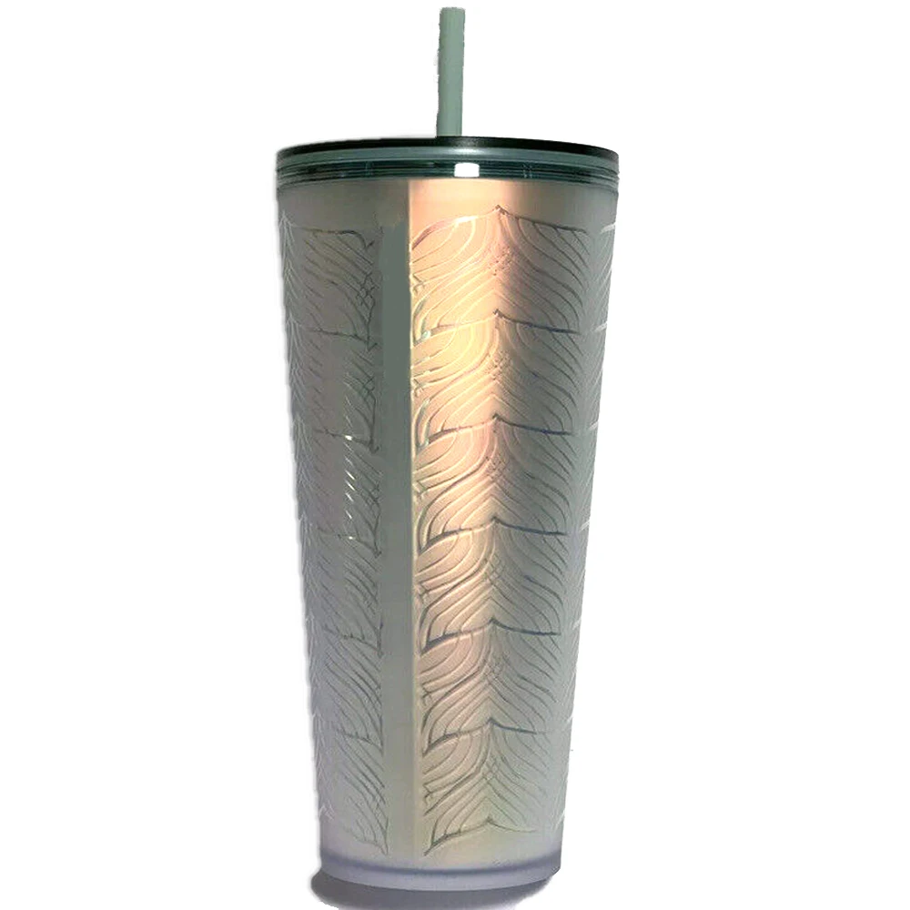 

SUBX Spring 2021 50th Anniversary Frosted Sirens Tail 24oz Cold Cup, Tranparant
