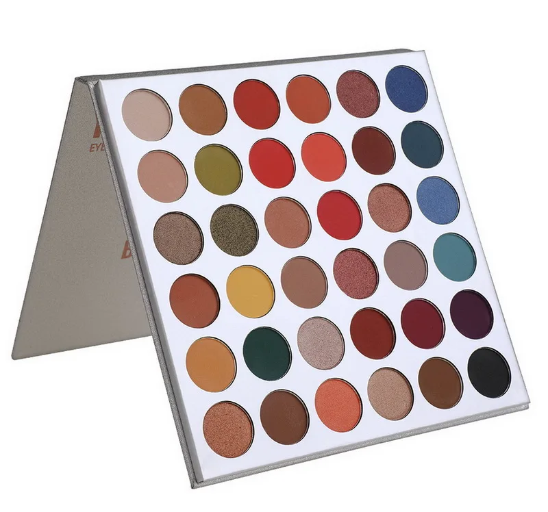 

BEAUTY GLAZED Pearl Glitter Matte Good Quality Professional Shadows Beauty Case 36 Colors Eyeshadow Palette