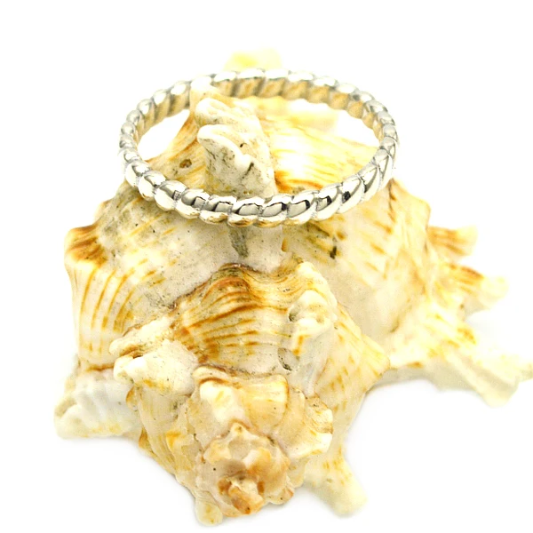 

New simple single band 925 sterling silver custom design women silver rings, Silver color