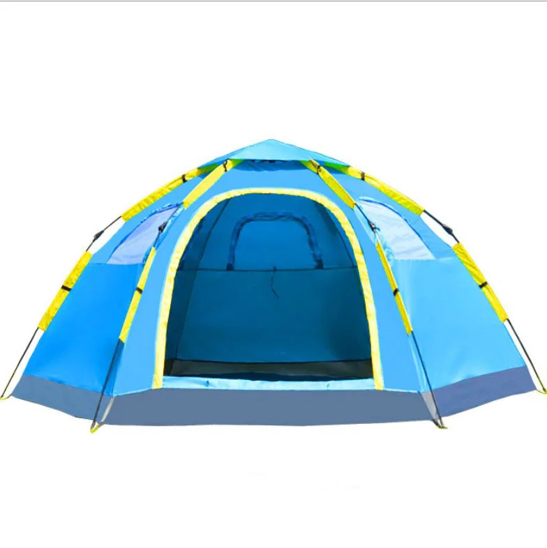 

Automatic Double Door Camping/Hiking/Fishing Tent 5-6 Person Tent