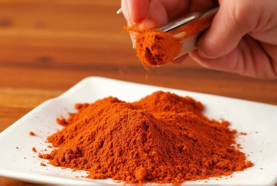 Comparison table of ghost chili vs. other hot powders
