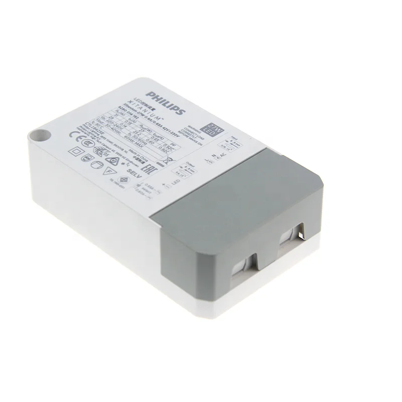 XITANIUM 27W 0.6/0.65A 42V I 230V 929001418280 PHILIPS LED Driver Xitanium 27W Constant Current 42V Indoor Transformer