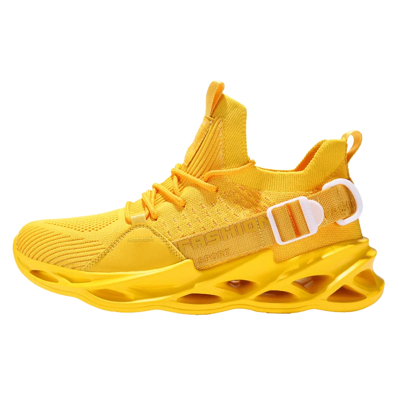 

Hot selling fly knit yeez y fluorescent men shoes sports outdoor footwear for man