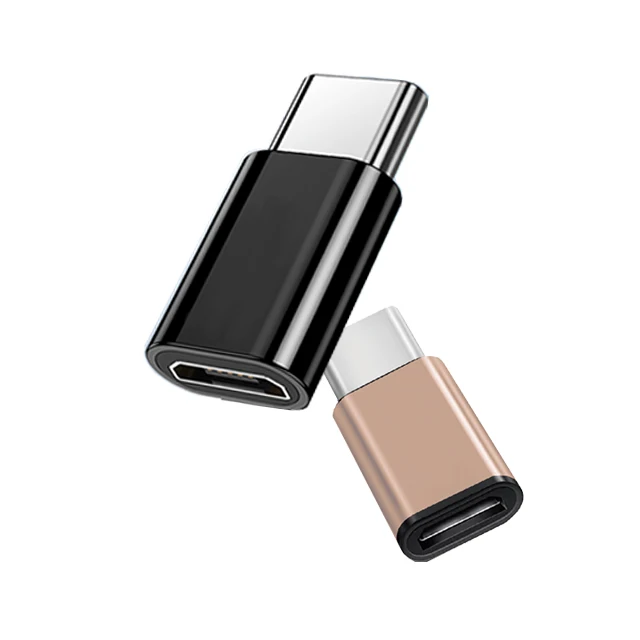 

Micro USB to Type-C Adapter Converter for Samsung Quick Charge USB C OTG Cable Micro Adapter USB Type C, Customized color