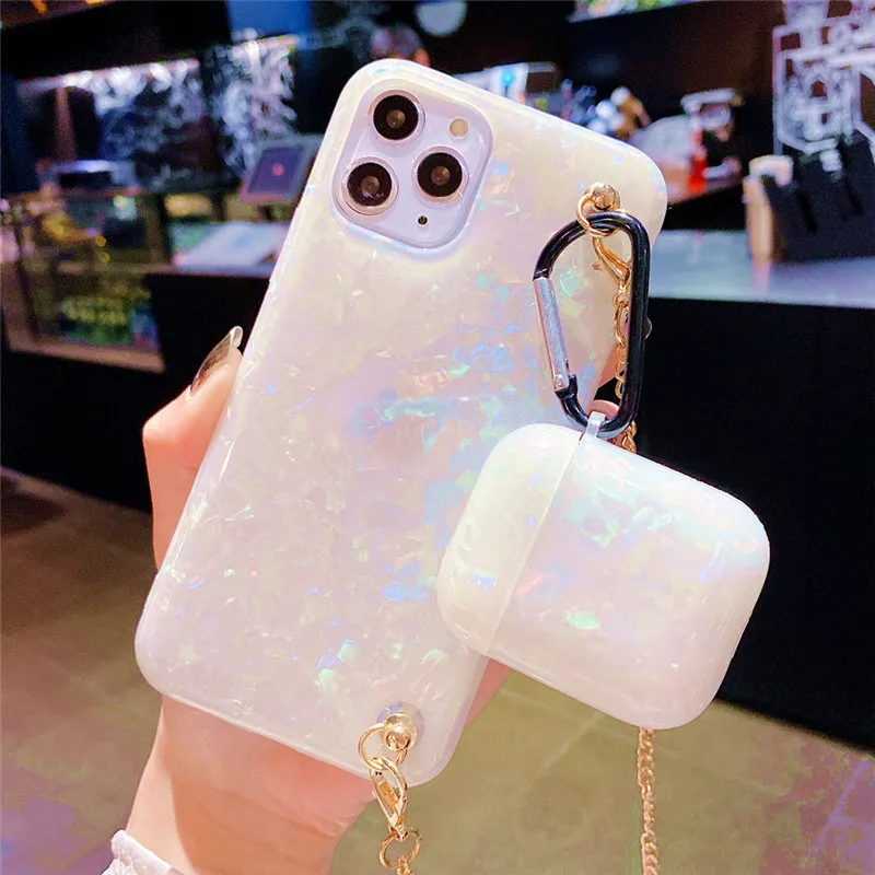 

Hot Sale New Designer For Iphone Cases Fashion Shockproof Cover Shell Texture Phone Case For Iphone 11 Pro Max, 4 colors