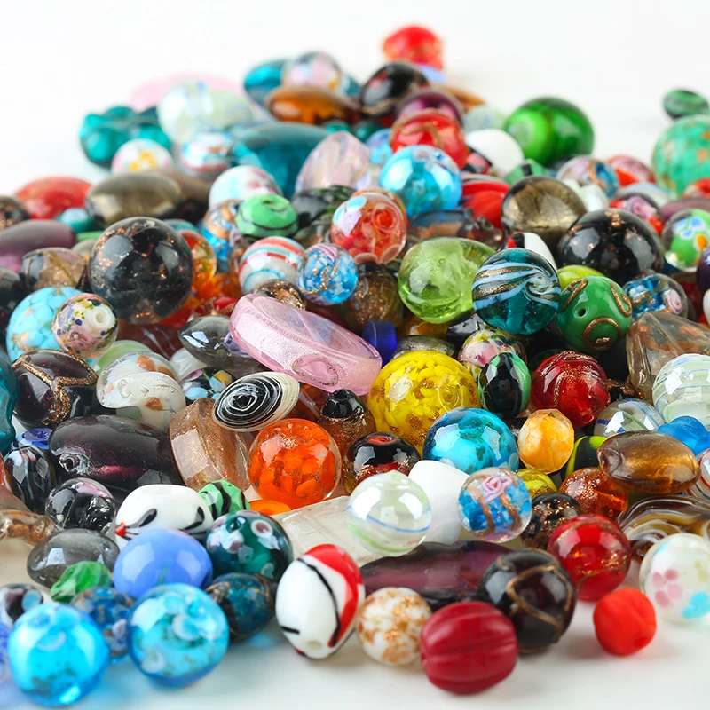 

factory Outlets wholesale mix in bulk Murano lampwork glass beads for jewelry making