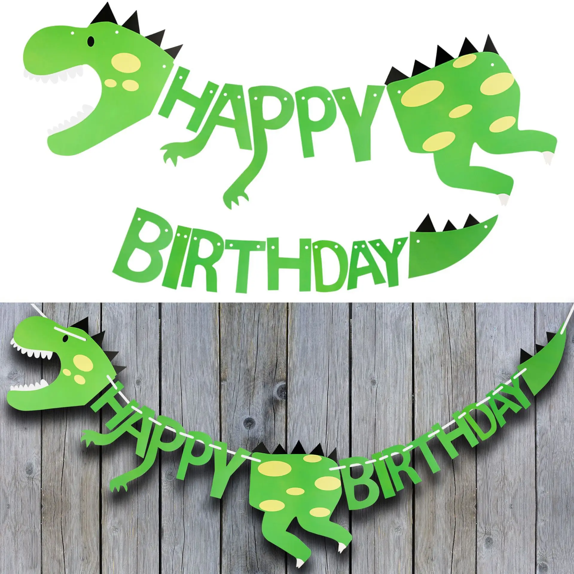 Suministros De Fiesta De Decoración De Dinosaurio Cartel De Feliz Cumpleaños  Colgante Bonito - Buy Banner Feliz Cumpleaños,Decoración De Dinosaurio,Banner  De Letras De Feliz Cumpleaños Product on 