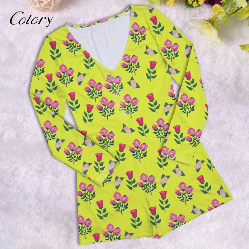 

Colory Fitness Sets Yoga One Piece Set Women Clothing Bear Romper, Picture shows