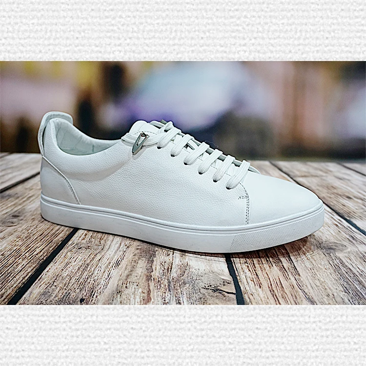 

Genuine leather casual style comfortable fashion sneakers boys campus design running shoes for men