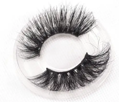 

New mink lashes 25mm eyelashes three-dimensional messy cross false eyelashes 5D