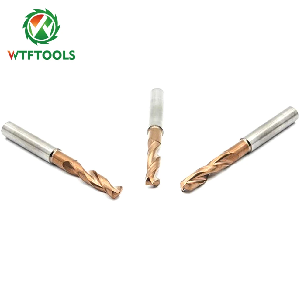 
Customized 3D 8.7mm Cemented Carbide Drill Bits For Mould Steel 