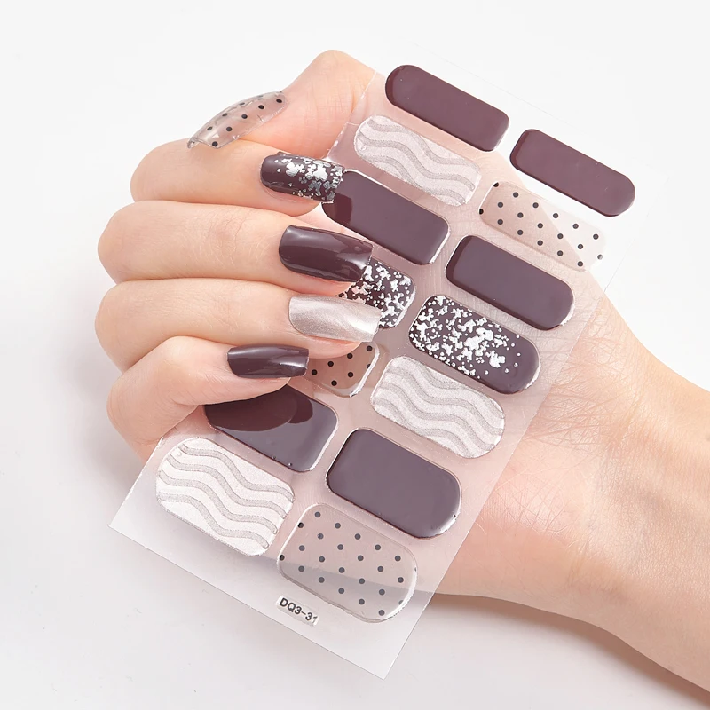 

Wholesale fashion waterproof nail sticker