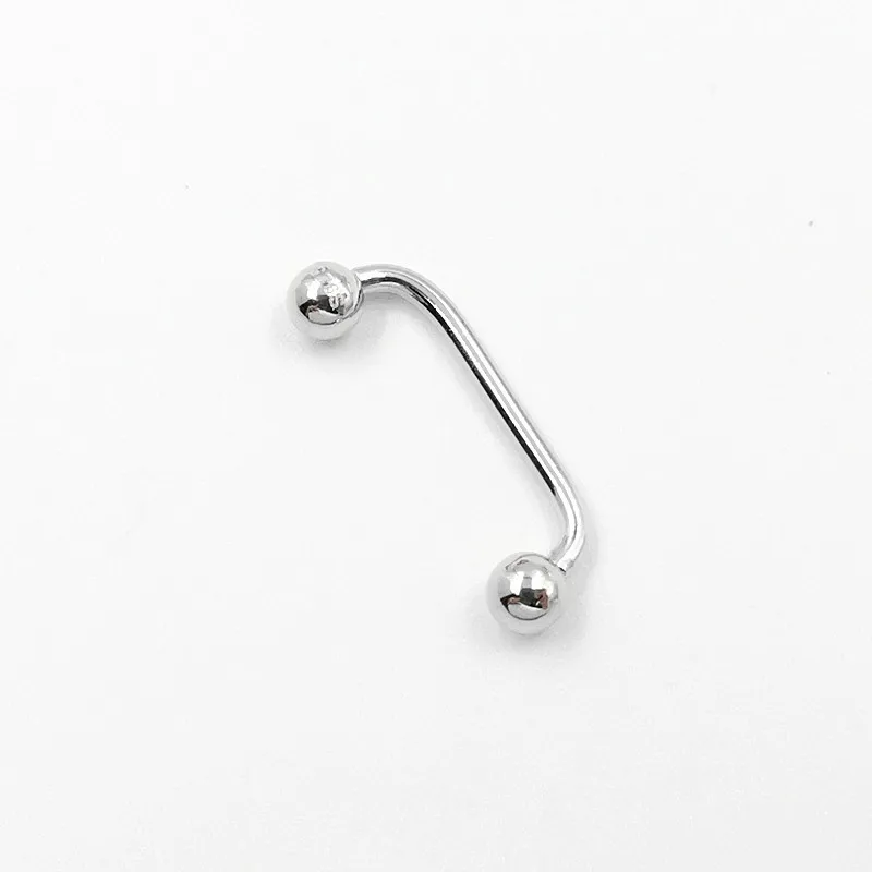 

HYHB920 Wholesale body piercing jewelry S925 sterling silver tongue nails