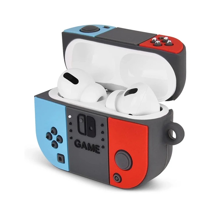 

Cute New silicone case for airpods pro full cover Cartoon rotten tooth earphone shell shock proof cover case for airpods pro, Multi colors