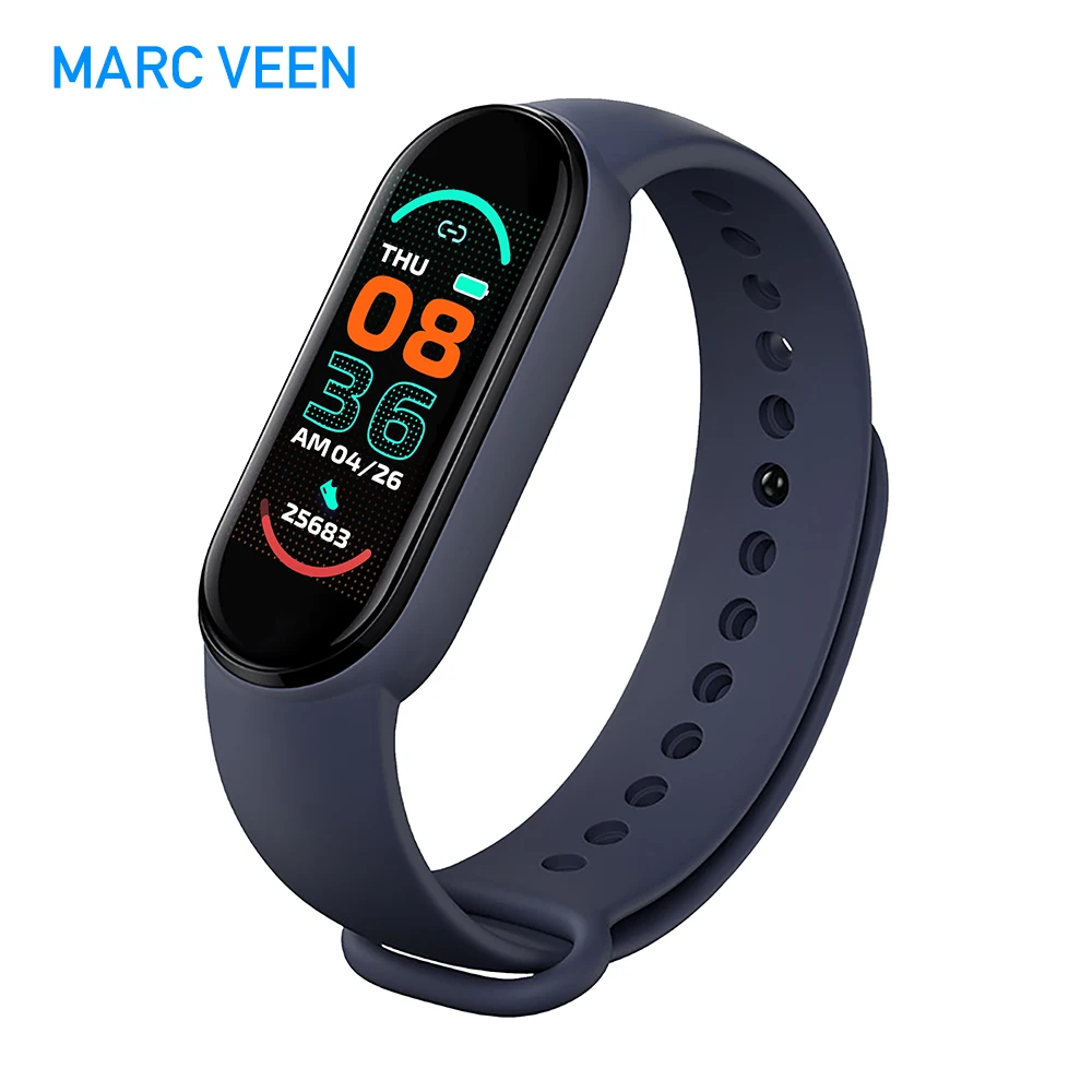 

2021 Popular Mi Band 6 Smart Watch M3 M4 M5 M6 Smart Band Fitness smartband Mi Bracelet M 6 Smartwatch M6, Blue, black,red